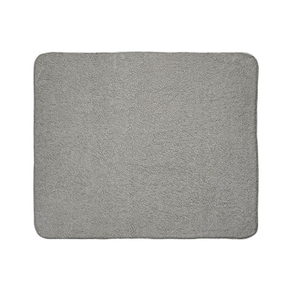 Acorn Keeper Sherpa Blanket – Cozy Fleece Throw with Indigenous-Inspired Art
