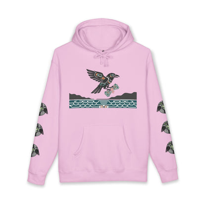 Mischief & Money Hoodie — Raven Graphic Pullover