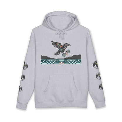 Mischief & Money Hoodie — Raven Graphic Pullover