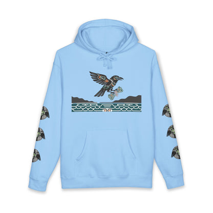 Mischief & Money Hoodie — Raven Graphic Pullover