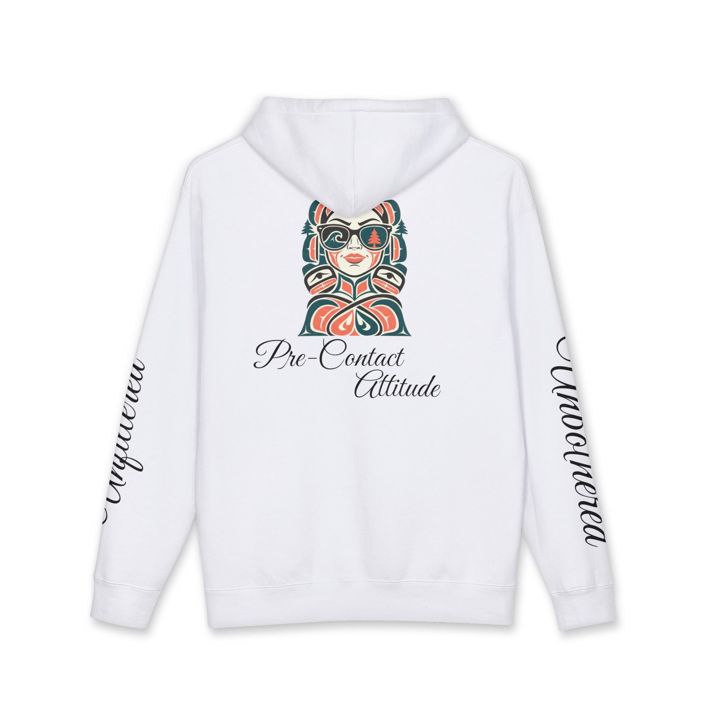 Sassy / Pre-Contact Attitude Hoodie — Indigenous design Graphic Pullover