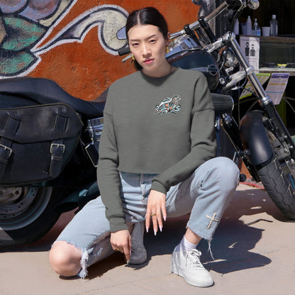 Cropped Sweatshirt — Seal & Salmon Crop Sweater