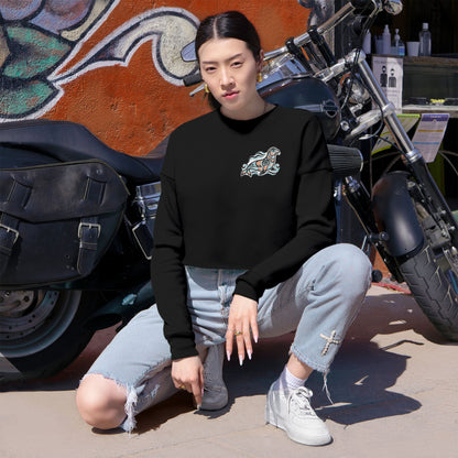 Cropped Sweatshirt — Seal & Salmon Crop Sweater