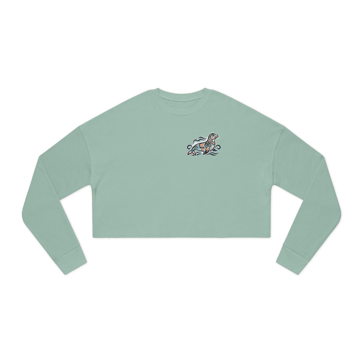 Cropped Sweatshirt — Seal & Salmon Crop Sweater