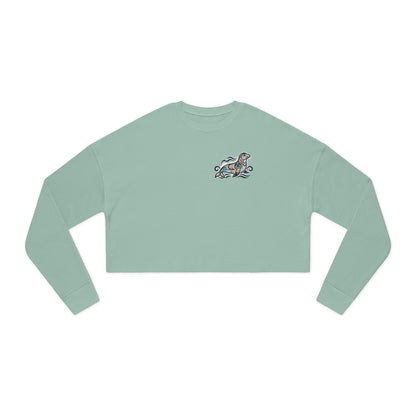 Cropped Sweatshirt — Seal & Salmon Crop Sweater