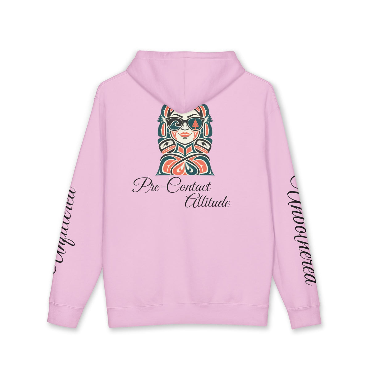 Sassy / Pre-Contact Attitude Hoodie — Indigenous design Graphic Pullover