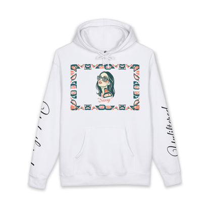 Sassy / Pre-Contact Attitude Hoodie — Indigenous design Graphic Pullover