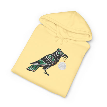 Raven Totem Hoodie — Northwest Tribal Raven Pullover