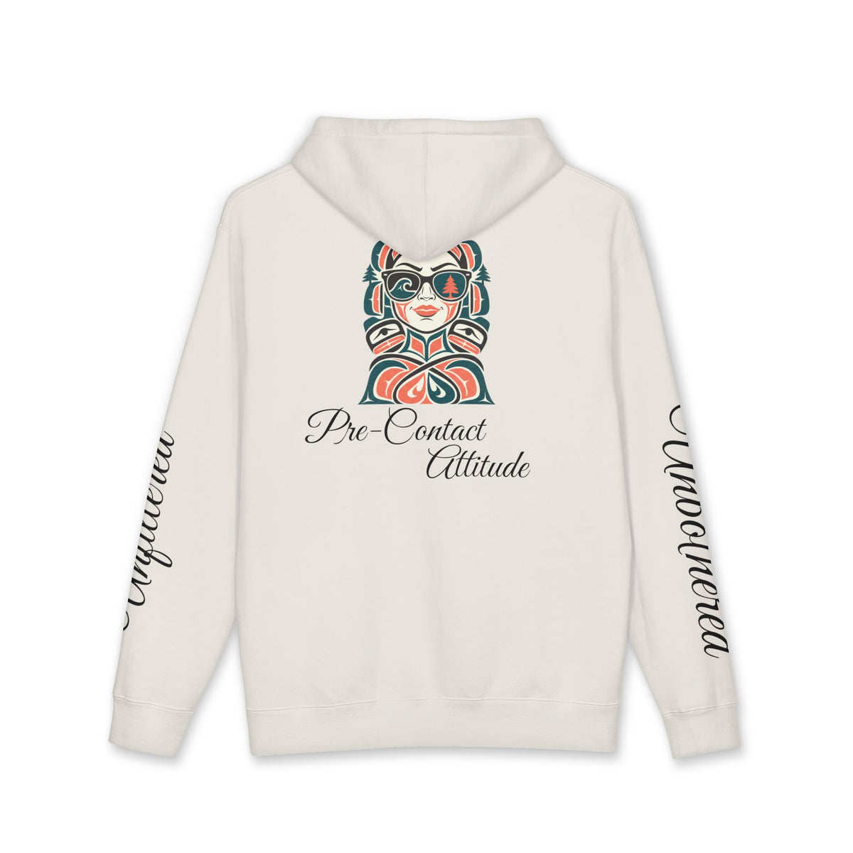 Sassy / Pre-Contact Attitude Hoodie — Indigenous design Graphic Pullover