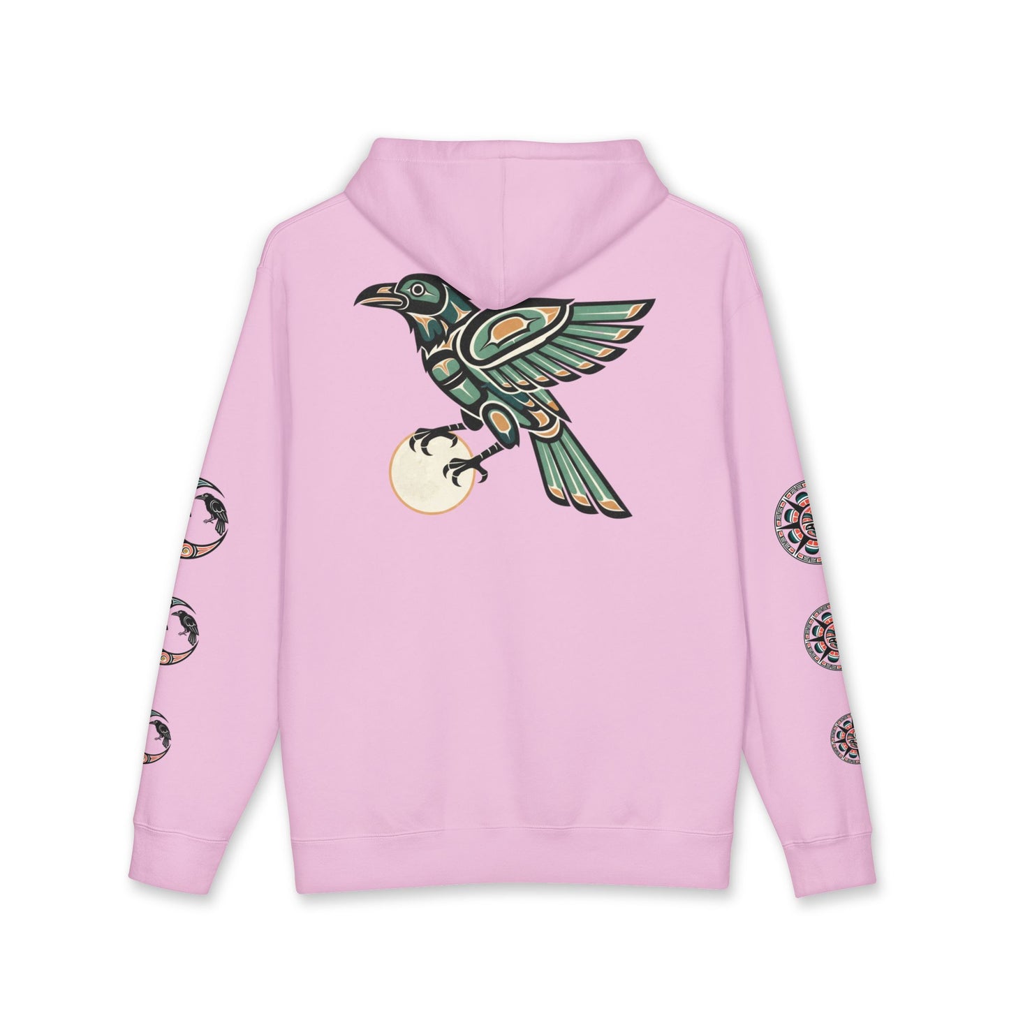 Raven Totem Hoodie — Northwest Tribal Raven Pullover