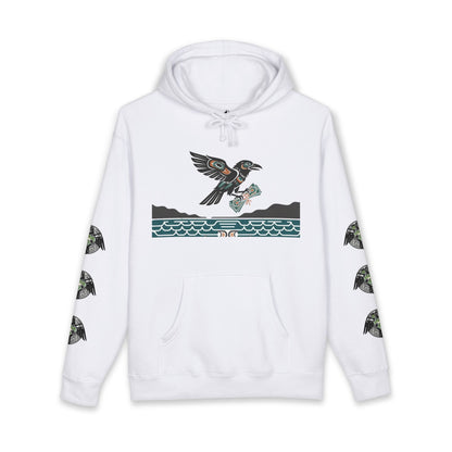 Mischief & Money Hoodie — Raven Graphic Pullover