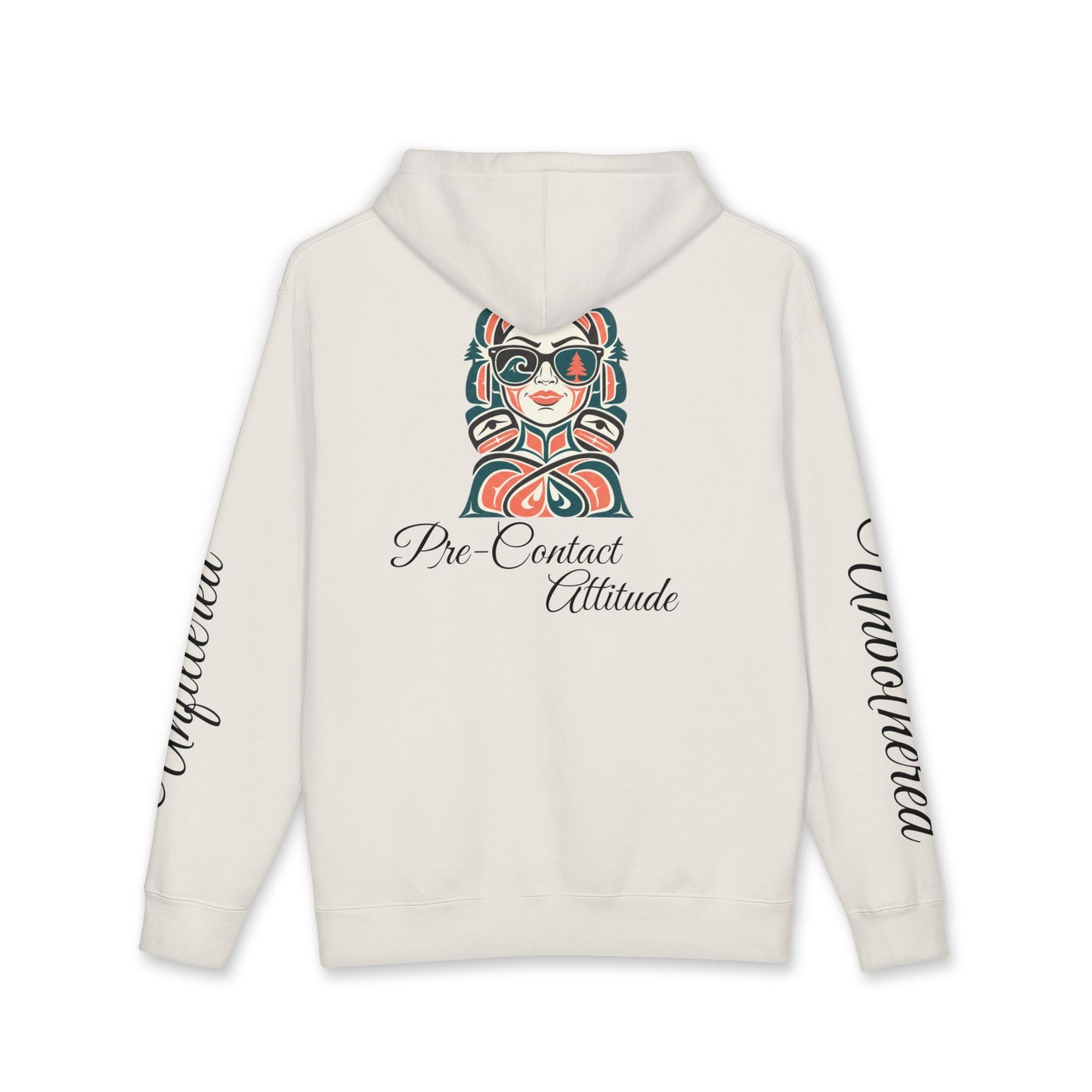 Sassy / Pre-Contact Attitude Hoodie — Indigenous design Graphic Pullover