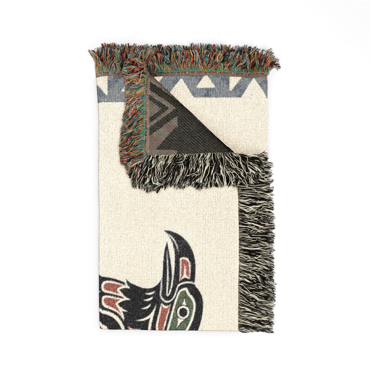 "Crafty And Wise" Woven Blanket