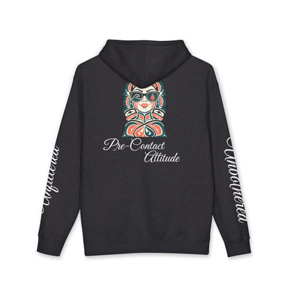 Sassy / Pre-Contact Attitude Hoodie — Indigenous design Graphic Pullover