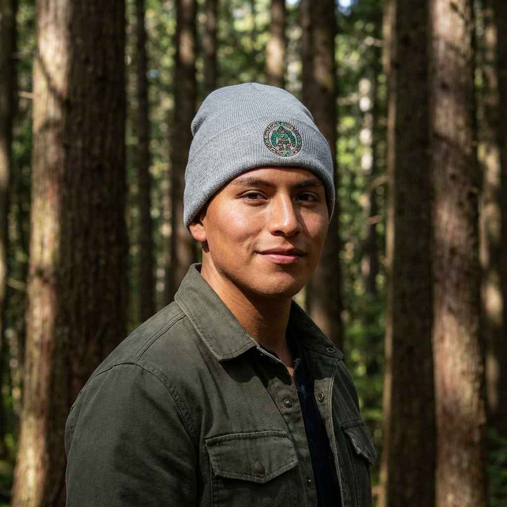 Woods Walker Cuffed Beanie — Outdoor Adventure Knit Hat