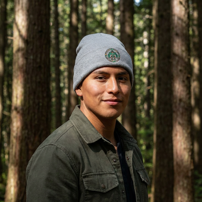 Woods Walker Cuffed Beanie — Outdoor Adventure Knit Hat