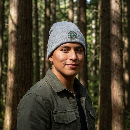 Woods Walker Cuffed Beanie — Outdoor Adventure Knit Hat