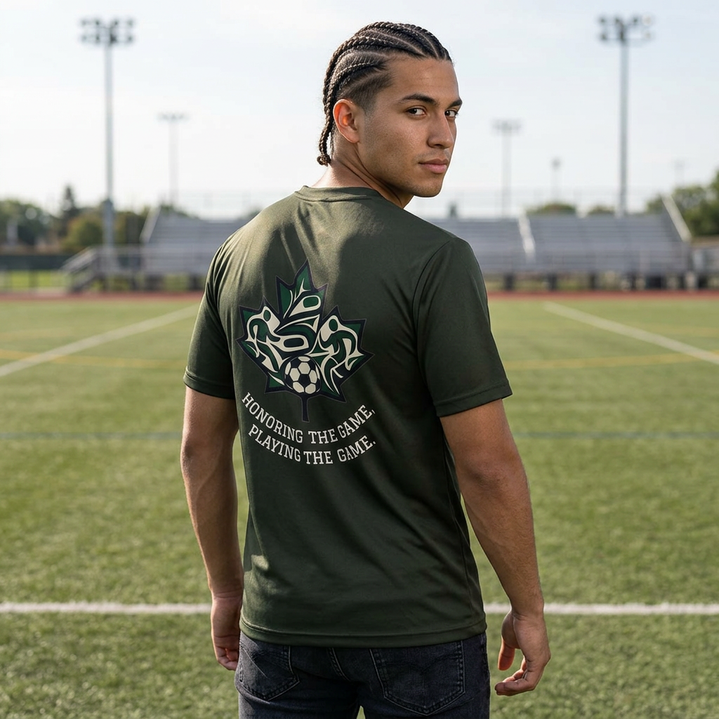 Male Salish Striker Performance T‑Shirt