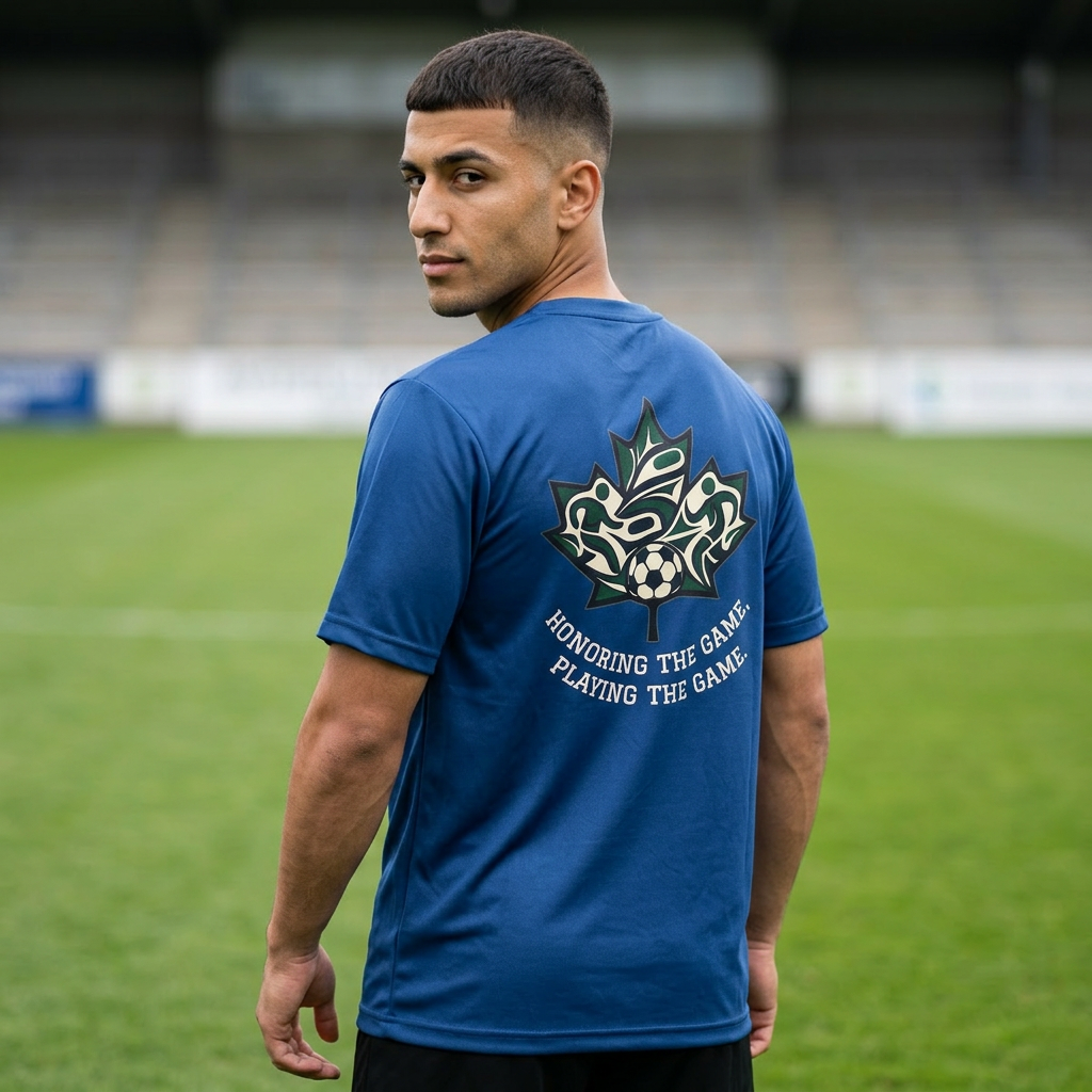 Male Salish Striker Performance T‑Shirt