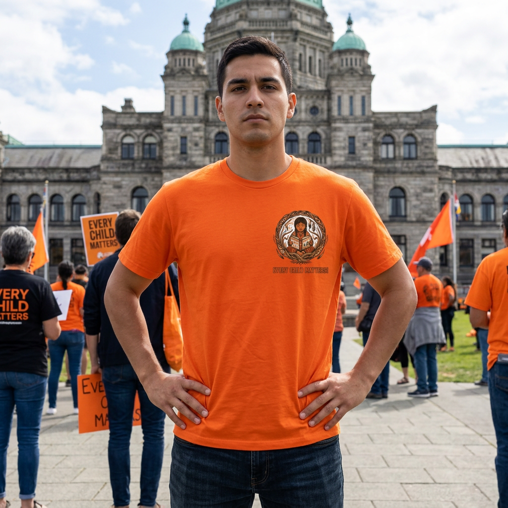T-Shirt — "Every Child Matters" Indigenous Awareness Graphic Tee