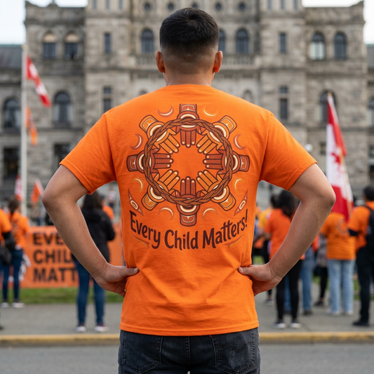 T-Shirt — "Every Child Matters" Indigenous Awareness Graphic Tee