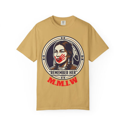 Remember Her T-Shirt — Native Rights Tribute Tee (M.M.I.W.)