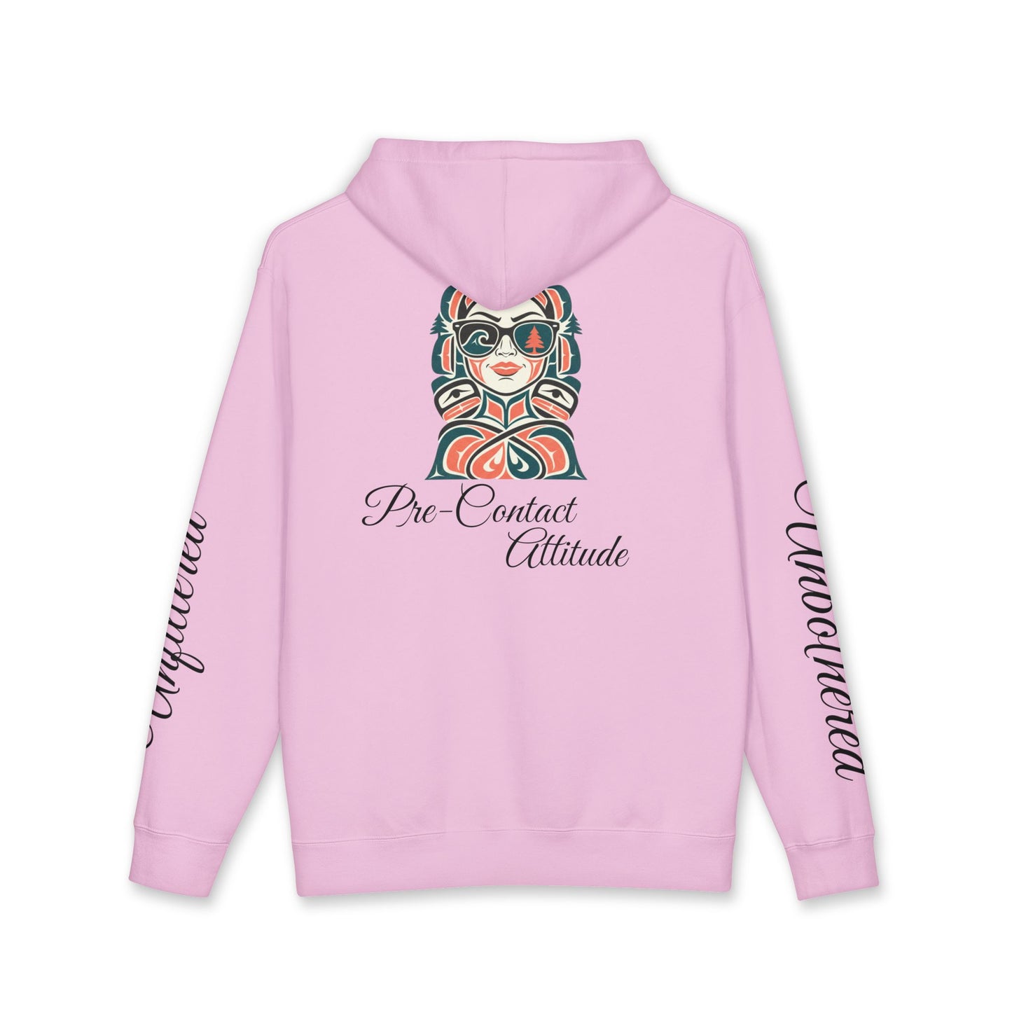 Sassy / Pre-Contact Attitude Hoodie — Indigenous design Graphic Pullover