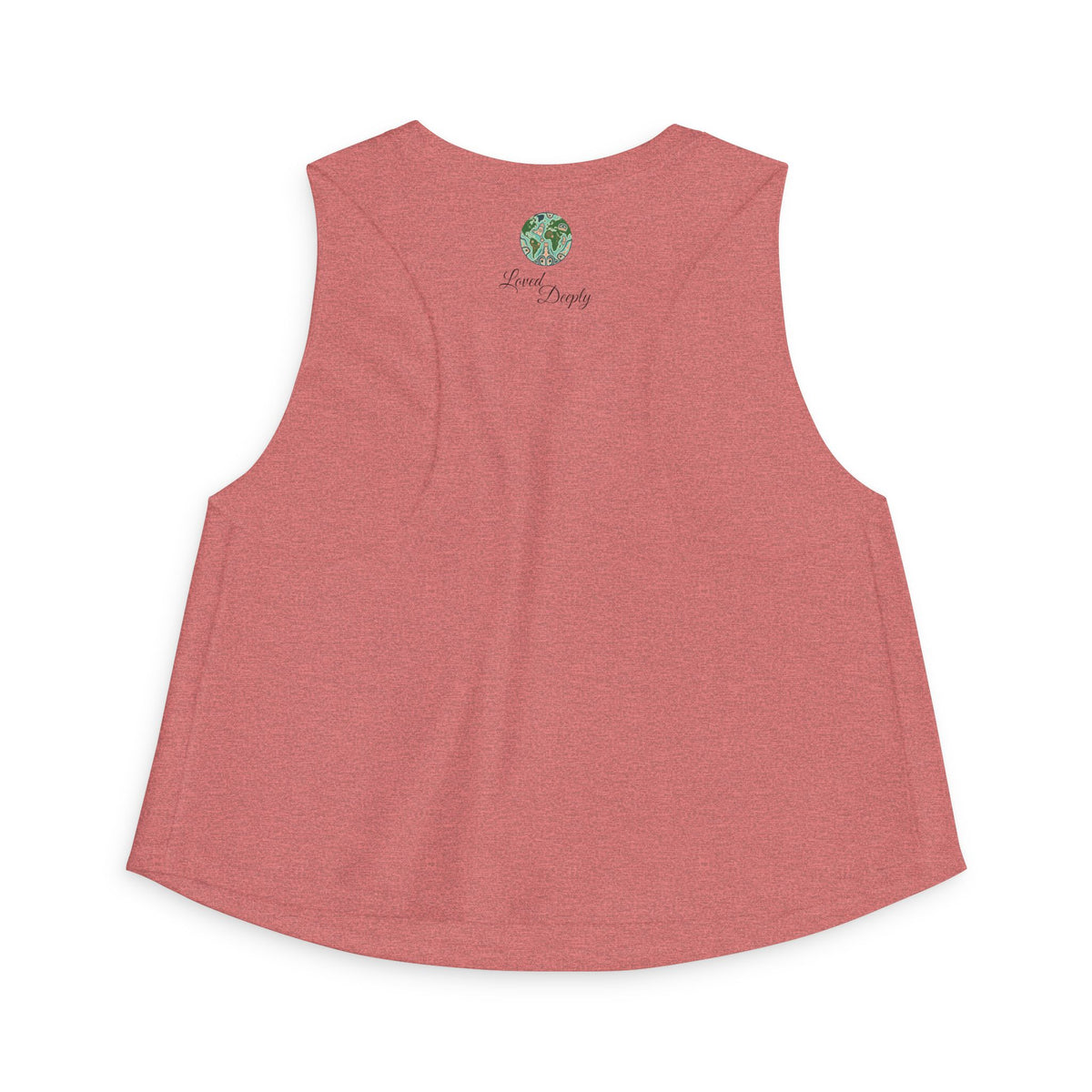 Crop Top — "Moon Child" Coast Salish Celestial Graphic