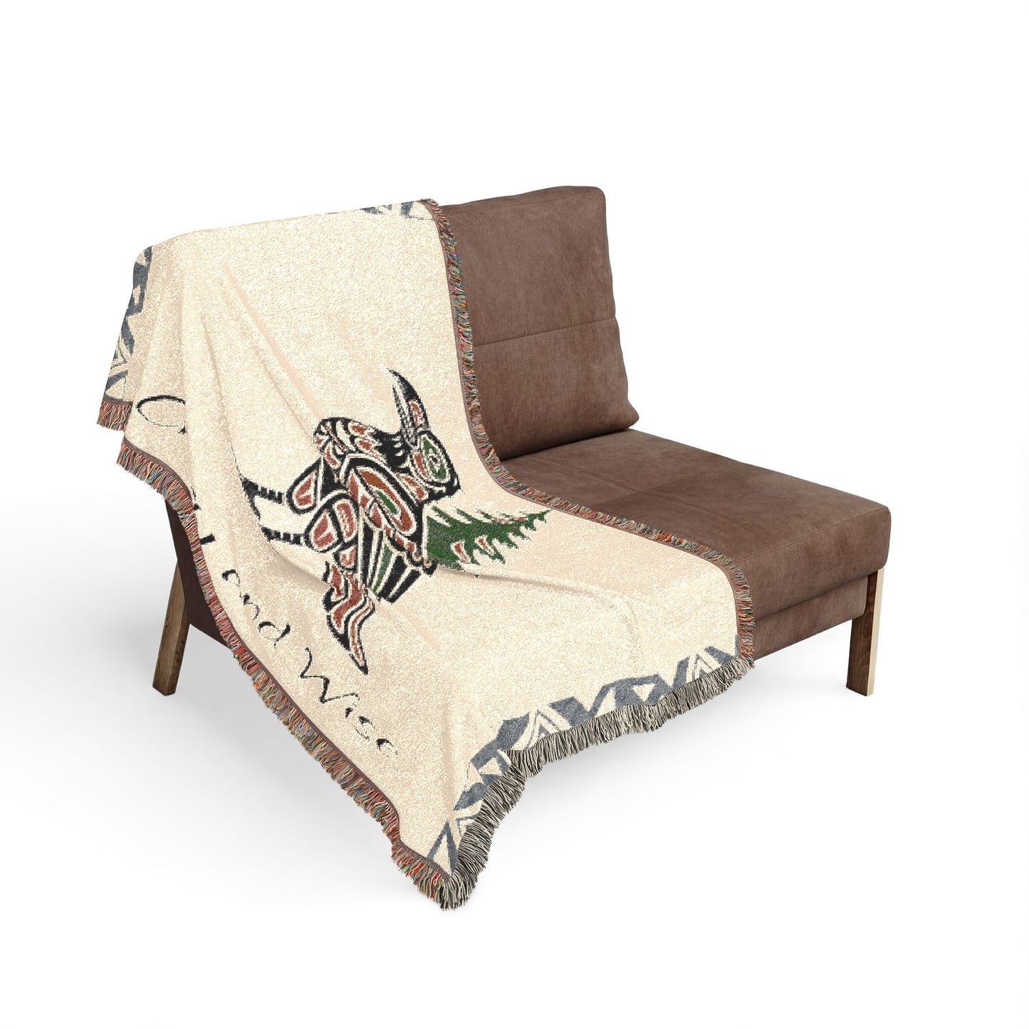 "Crafty And Wise" Woven Blanket