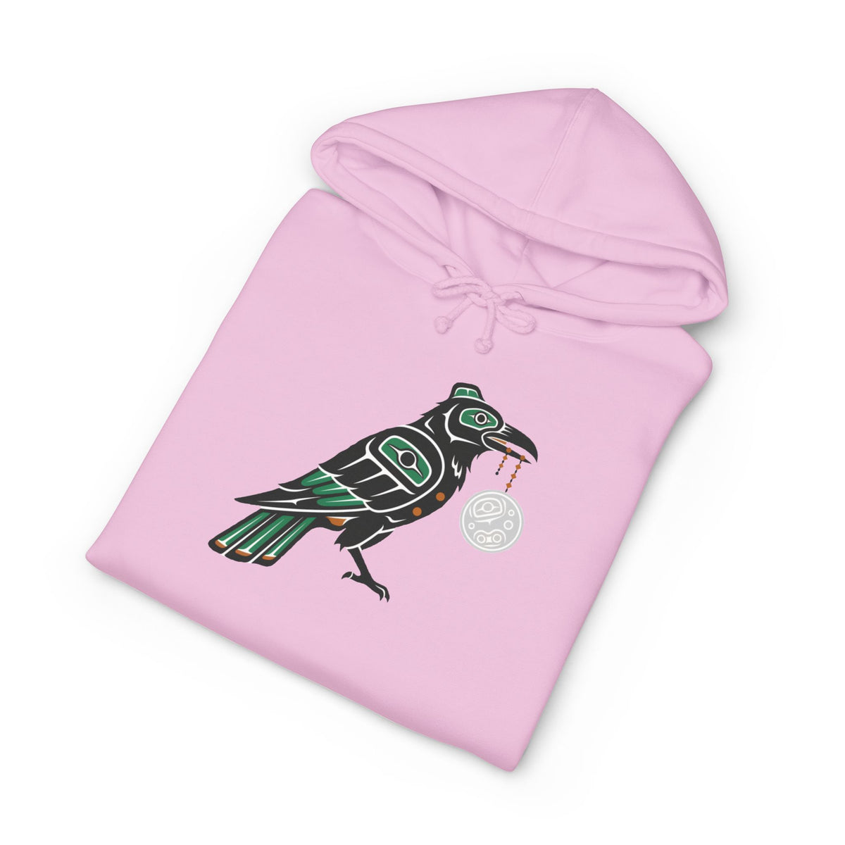 Raven Totem Hoodie — Northwest Tribal Raven Pullover