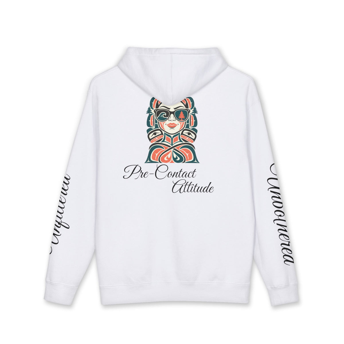 Sassy / Pre-Contact Attitude Hoodie — Indigenous design Graphic Pullover