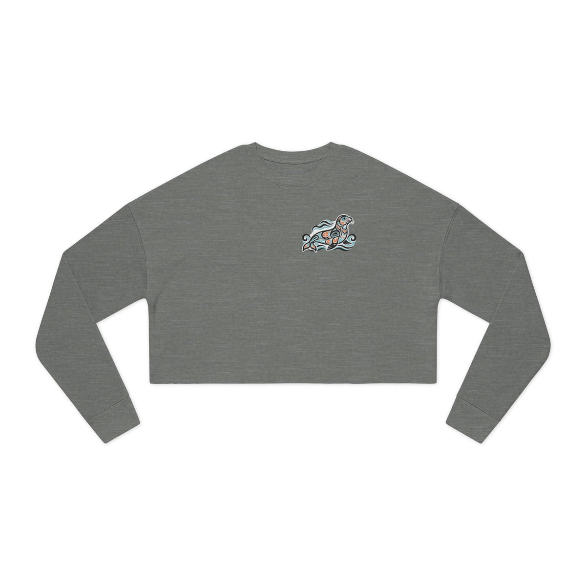 Cropped Sweatshirt — Seal & Salmon Crop Sweater