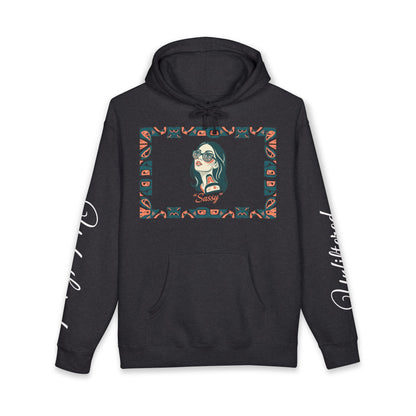 Sassy / Pre-Contact Attitude Hoodie — Indigenous design Graphic Pullover