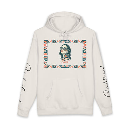 Sassy / Pre-Contact Attitude Hoodie — Indigenous design Graphic Pullover