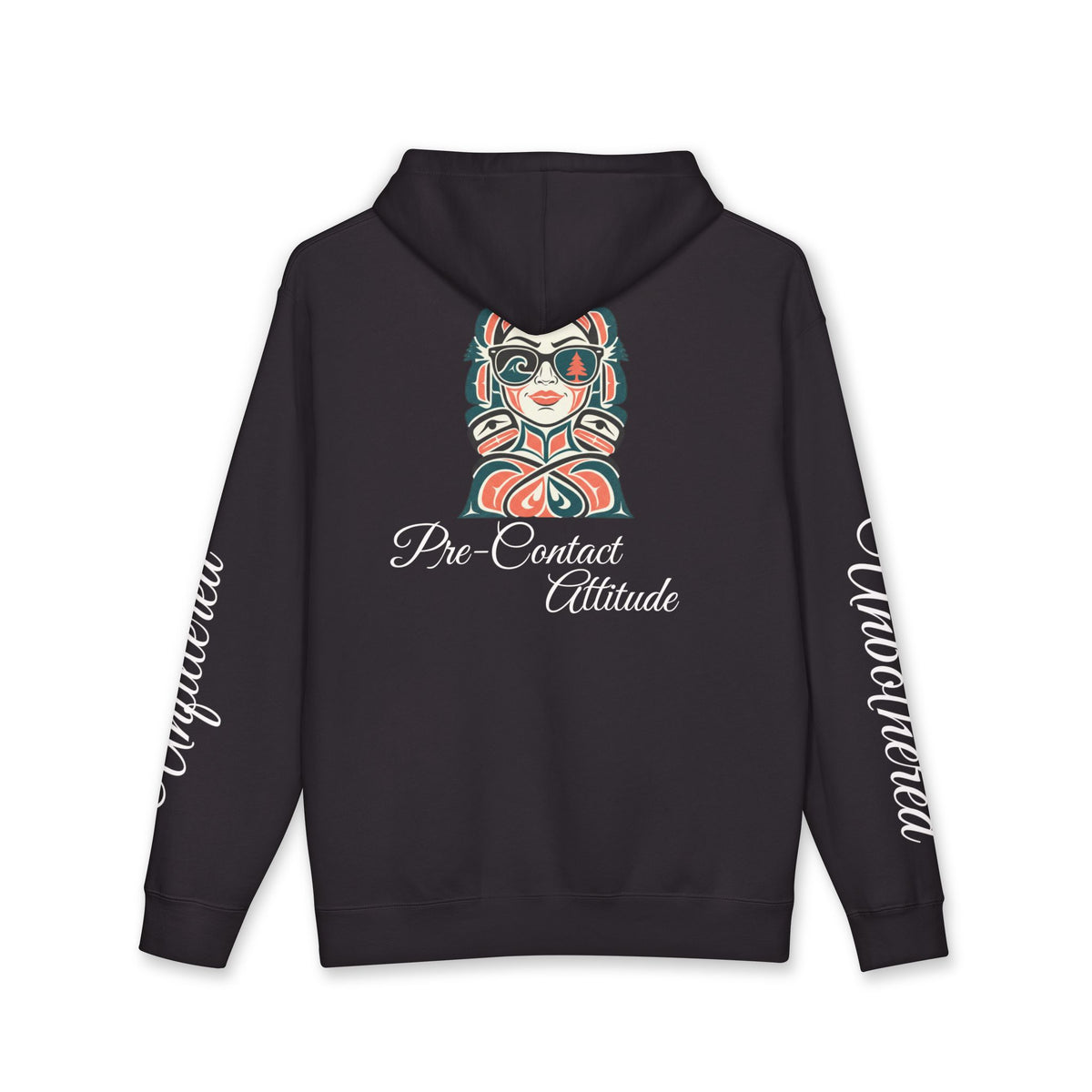 Sassy / Pre-Contact Attitude Hoodie — Indigenous design Graphic Pullover