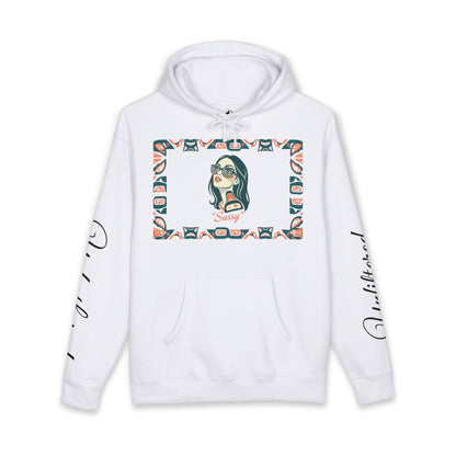 Sassy / Pre-Contact Attitude Hoodie — Indigenous design Graphic Pullover