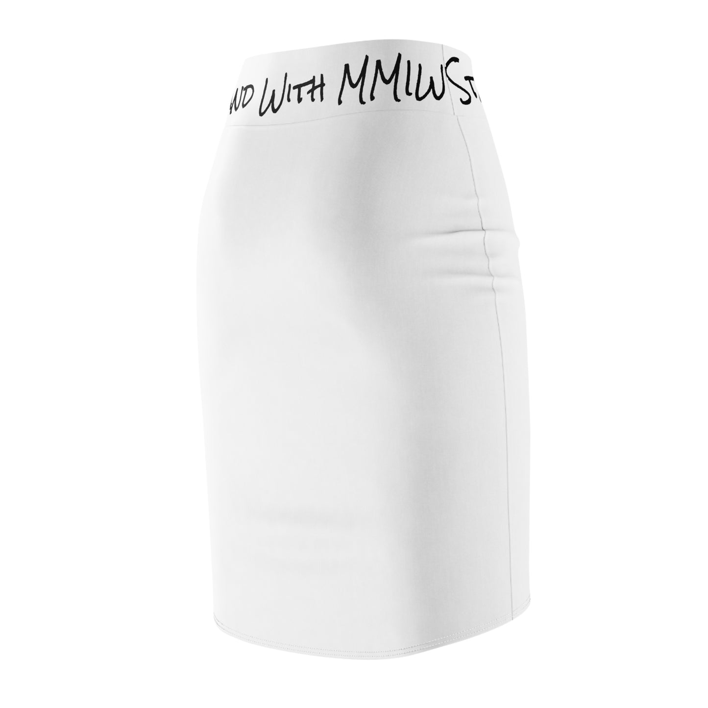 Stand With MMIW Pencil Skirt — Supportive Awareness Tribal Emblem