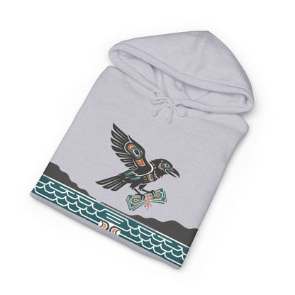 Mischief & Money Hoodie — Raven Graphic Pullover