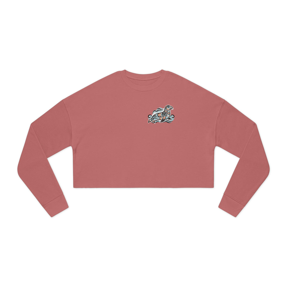 Cropped Sweatshirt — Seal & Salmon Crop Sweater