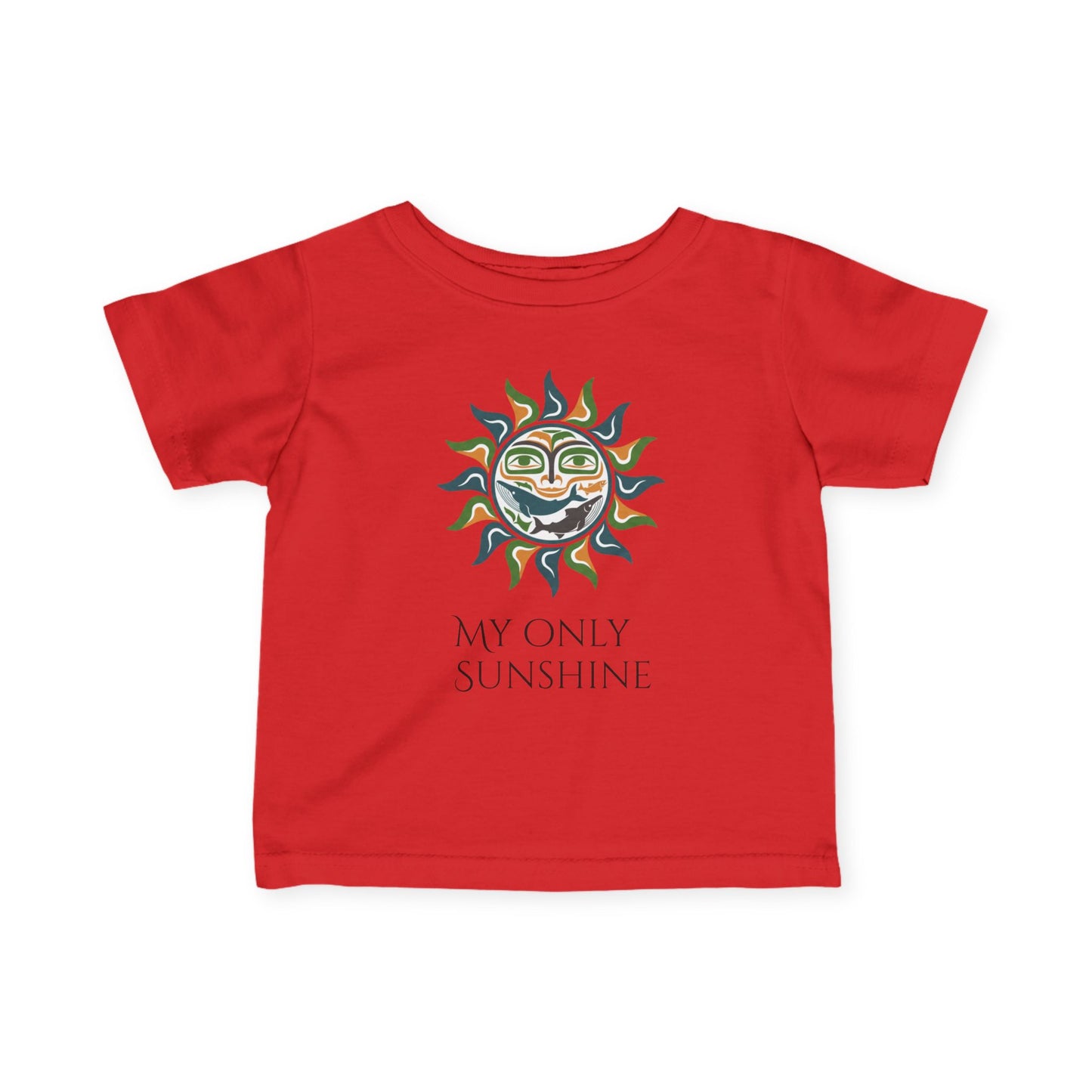 Infant Tee — My Only Sunshine / My Little Moon Beam Sun & Moon Baby Shirt