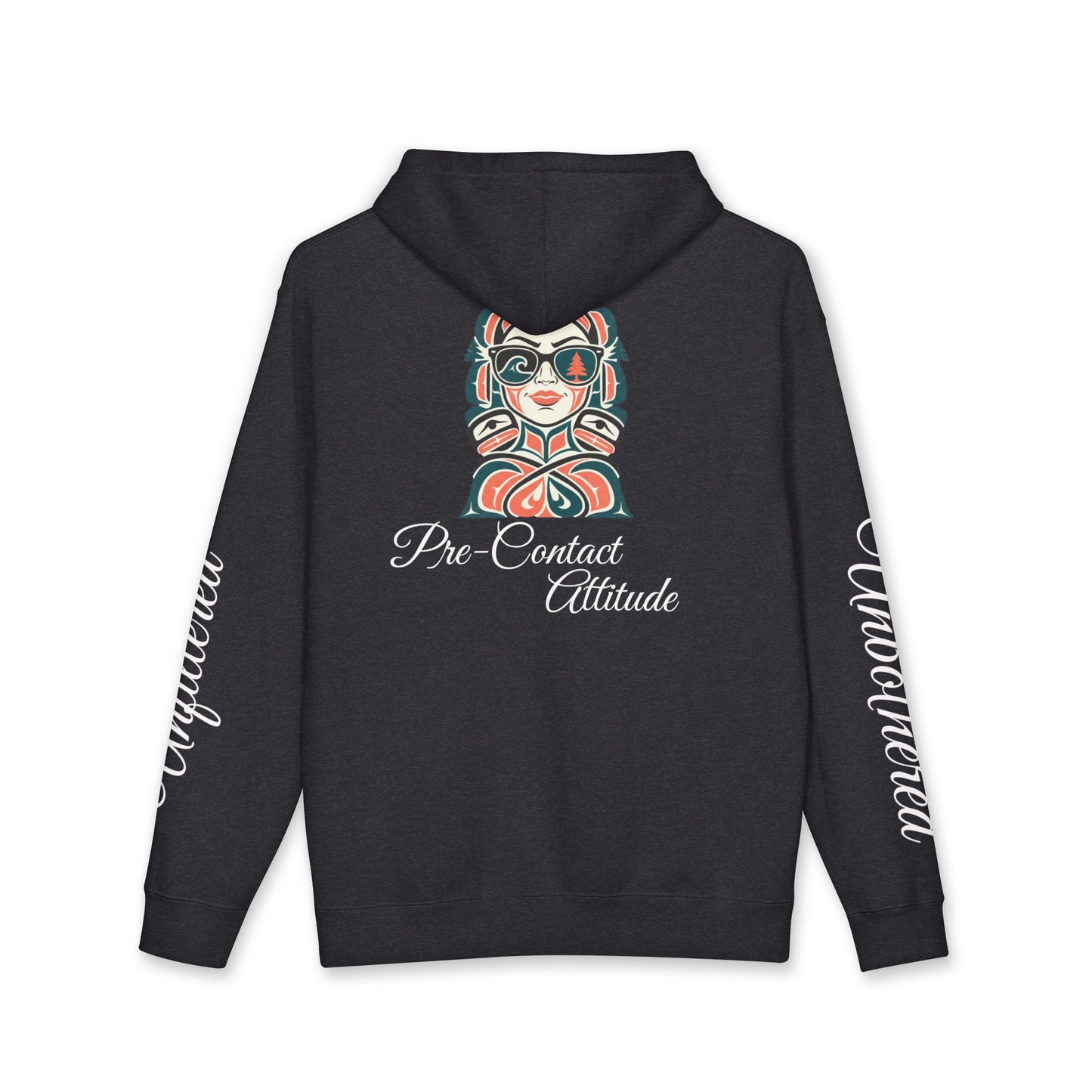 Sassy / Pre-Contact Attitude Hoodie — Indigenous design Graphic Pullover